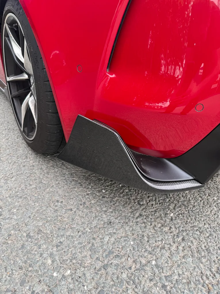 Alloy wheel and bodywork detail